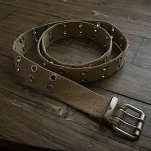 Tan belt, 50-51 inches long, never used
